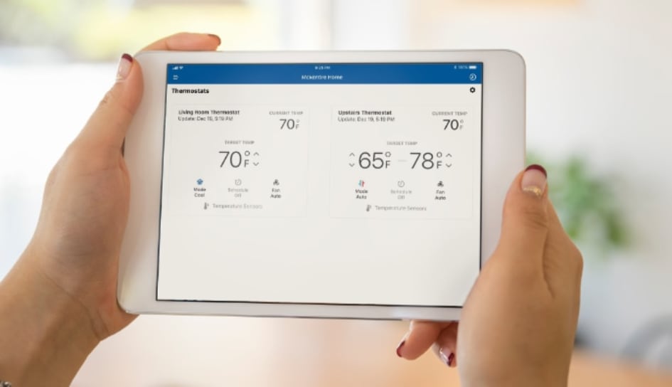 Thermostat control in Bloomington